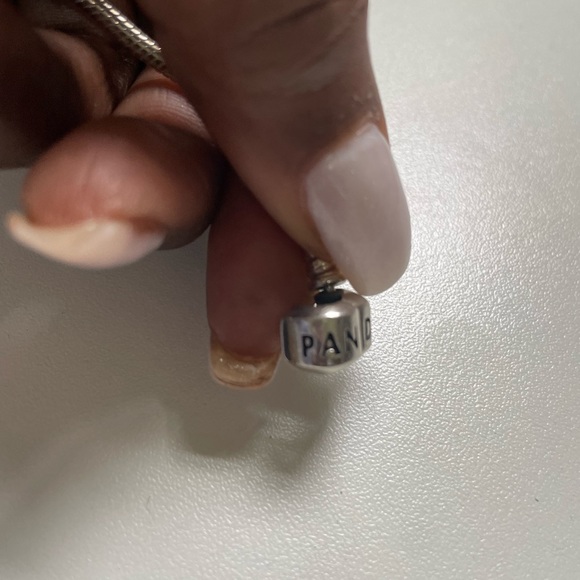 Pandora Moments Barrel Clasp Snake Chain Bracelet - Picture 7 of 7